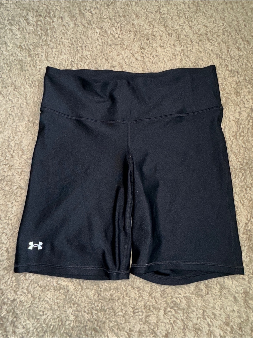 EUC Adidas Black Biker Shorts (L)